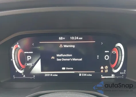 2024 Nissan Rogue Sl Intelligent Awd из США, поврежденный, VIN JN8BT3CB2RW439021